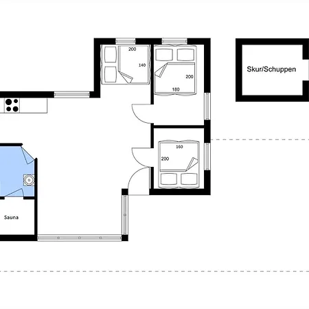 1360-thisted-sandtornvej-26 別荘 Sønder Vorupør